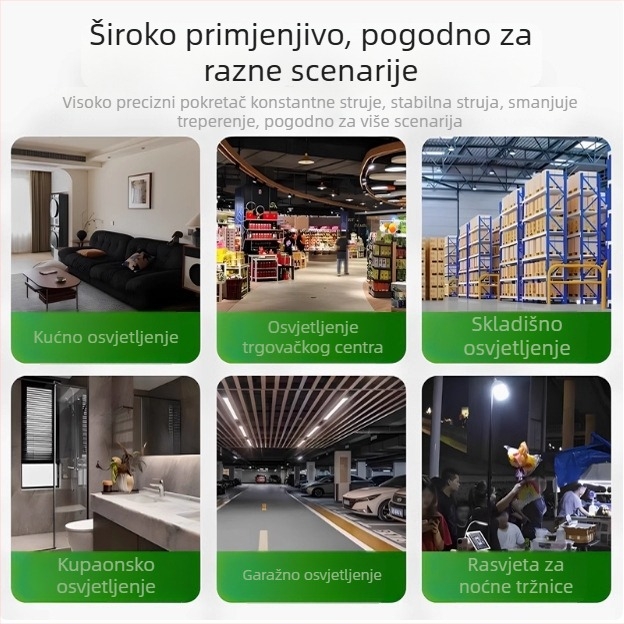 Yaming LED žarulja E27, energetski učinkovita za kućnu upotrebu, 100W, za komercijalno i tvornicko osvjetljenje, 200W trostruka zaštita, super svijetla