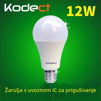 kodect LED žarulja s neprekidnim dimovanjem kroz tiristor, stolna/noćna lampa, E26 navoj, 110V, FCC
