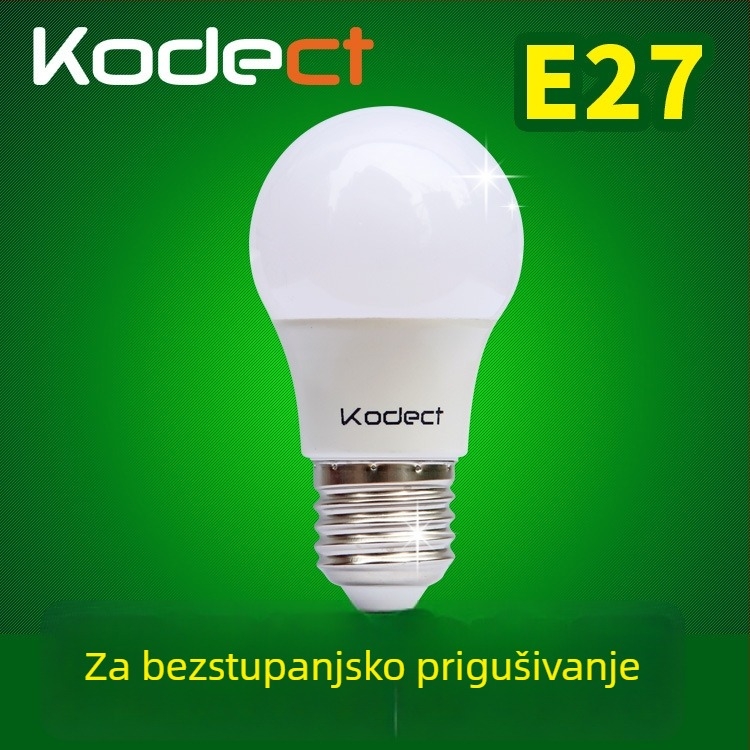 kodect LED žarulja s neprekidnim dimovanjem kroz tiristor, stolna/noćna lampa, E26 navoj, 110V, FCC