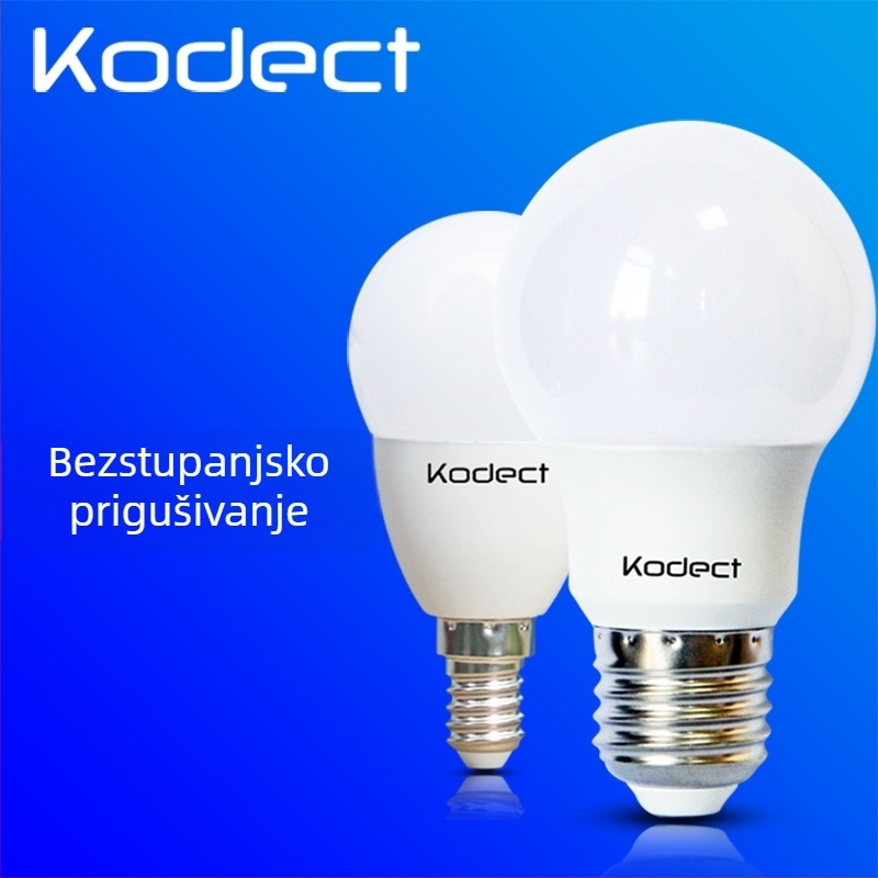 kodect LED žarulja s neprekidnim dimovanjem kroz tiristor, stolna/noćna lampa, E26 navoj, 110V, FCC