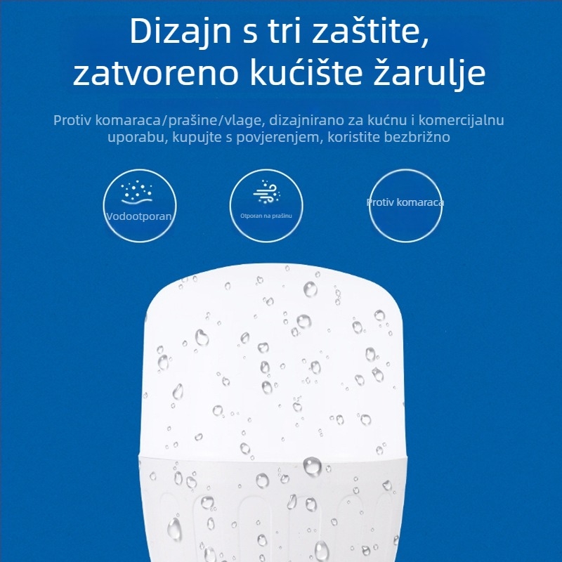 Beike LED žarulja E27, 130 lm, kut zrake 120°, 220V, CRI 70-80, nije dimabilna, vijek trajanja 5000 h, kućna rasvjeta