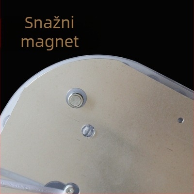 LED kvadratni integrirani modul za plafonsko rasvjetu kuhinje i kupaonice, 12W, 220V, E14 navoj, dimmabilno