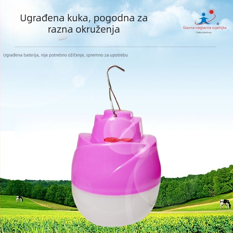 Punjiva vanjska LED žarulja s dugotrajnom prenosnom rasvjetom za nestanke struje i kućnu upotrebu