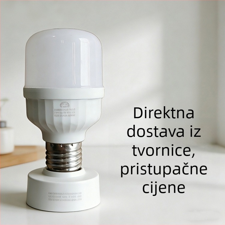 LED žarulja s zvukovno-svjetlosnim upravljanjem, puna svjetlost za hodnik, 5W/10W, E27 priključak