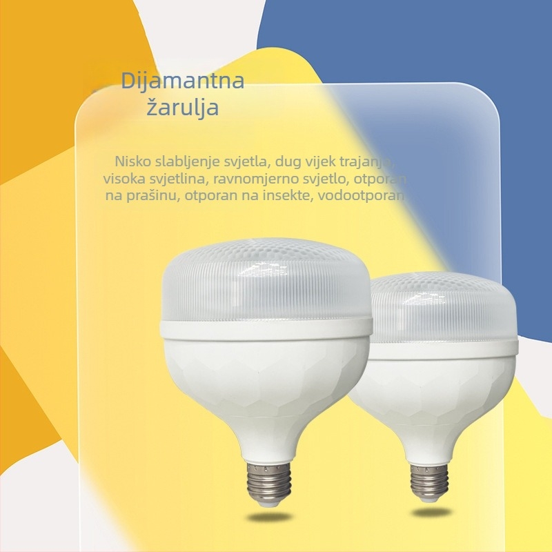 LED energetski štedljiva globusna žarulja, E27 priključak, visoka svjetlost, 180° snop, bez mogućnosti dimminga, kućna rasvjeta