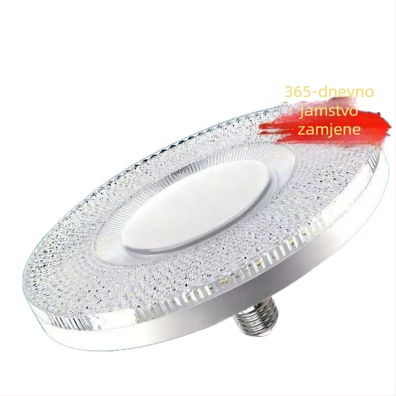 Nova LED žarulja s kristalnim dizajnom, super jaka, E27, kućna upotreba – dnevni boravak, spavaća soba i blagovaonica, bijela svjetlost, zaštita očiju, ušteda energije