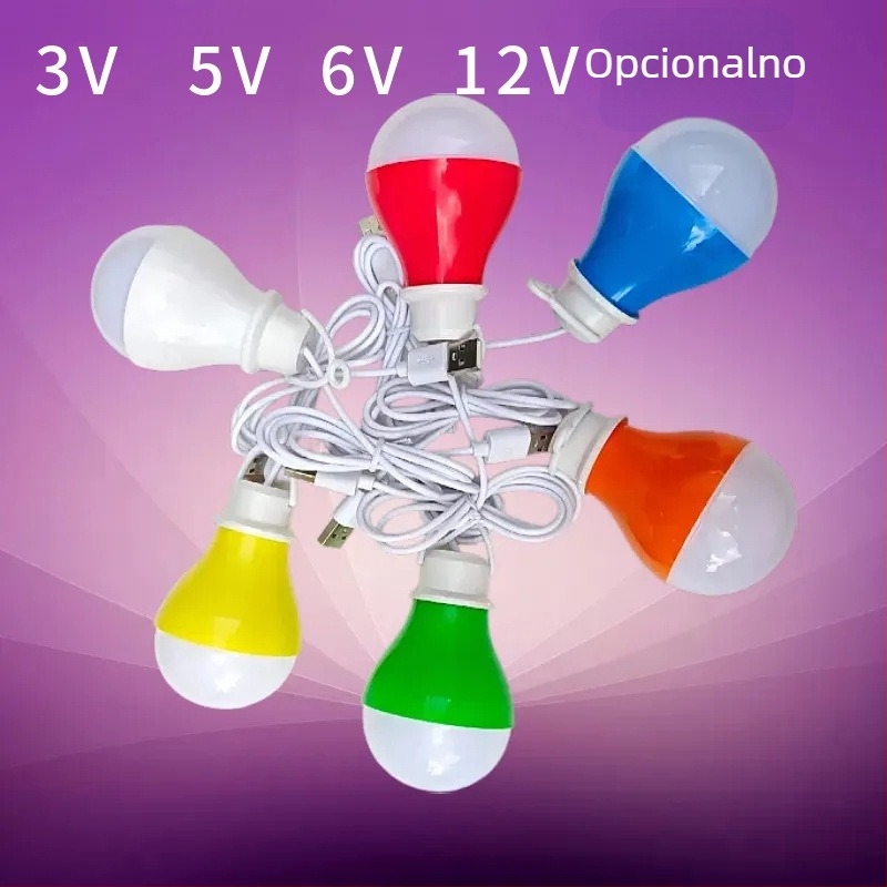 5V USB punjiva LED žarulja za automobil