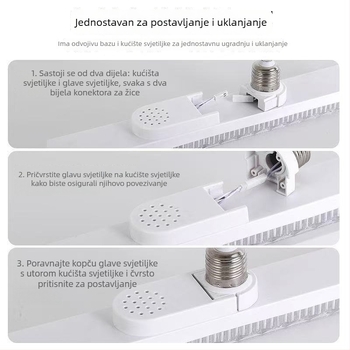 LED žarulja u obliku trake s E27 – kristalna traka, visoke snage, za kućnu upotrebu