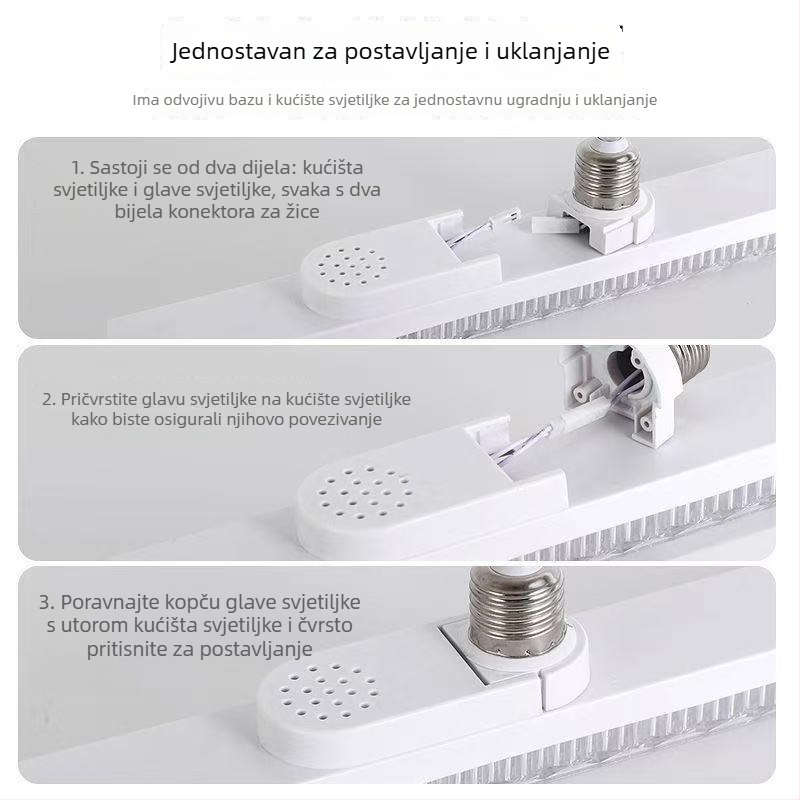 LED žarulja u obliku trake s E27 – kristalna traka, visoke snage, za kućnu upotrebu