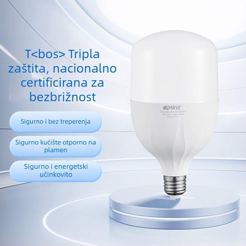 LED žarulje s navojem E27, energetski štedljive spiralne lampe za kućnu upotrebu, bijela svjetlost