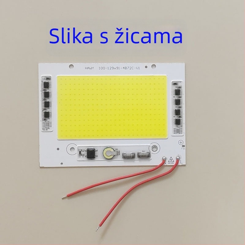 LED izvor svjetla 220V bez drivera za rekonstrukciju, 100W floodlight za industriju i rudnik