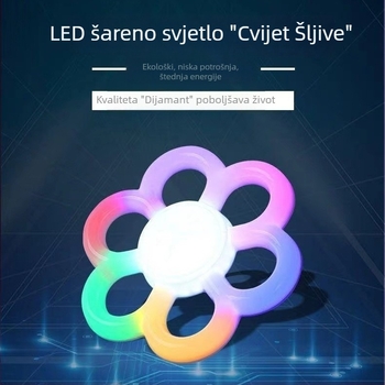LED žarulja za kućnu upotrebu, dizajn leteći disk, E27 utičnica, 360° snop, akrilno kućište, 20W, IP44