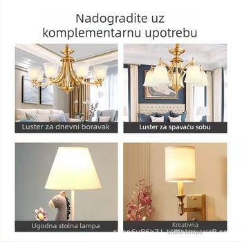 LED žarulja B22 bajonet, A60, 10–15W, 220V, kućno osvjetljenje