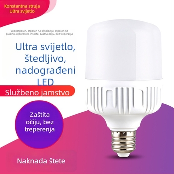 LED žarulja E27, plastično kućište, super svijetla, ušteda energije, za kućnu uporabu