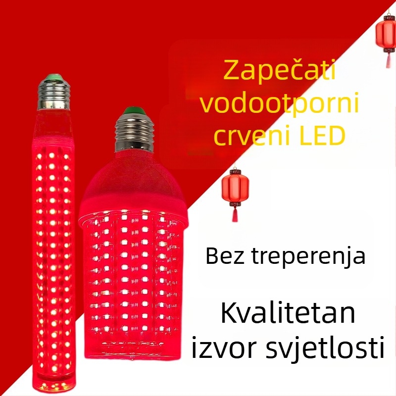 Vanjska vodootporna LED lanterna s šarenim dizajnom kukuruze za dekoraciju krajolika
