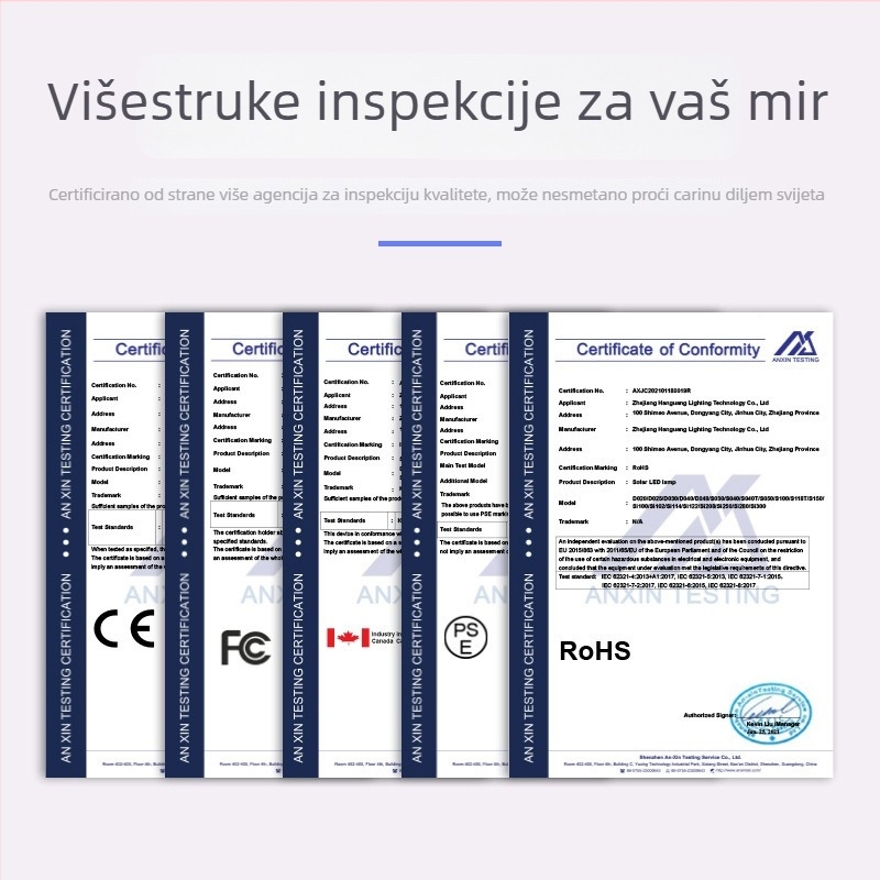 LED lampica za nuždu s E27 utičnicom, IP54, ugrađena baterija, 7–20W, pogodna za kućnu upotrebu i osvjetljenje pri nestanku struje