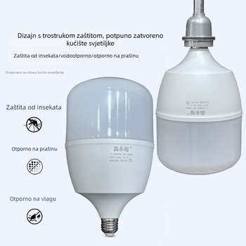 LED žarulja E27 – energetska ušteda, za radionicu, skladište, hodnik i supermarket; dostupno 10W, 30W ili 60W