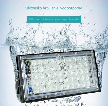 LED flood svjetlo za vanjsku upotrebu, 50W – snažno projekcijsko svjetlo