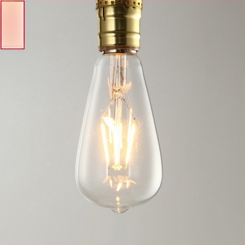 LED žarulja s wolframovim vlaknom T64 – retro ST64 E27, industrijskog stila
