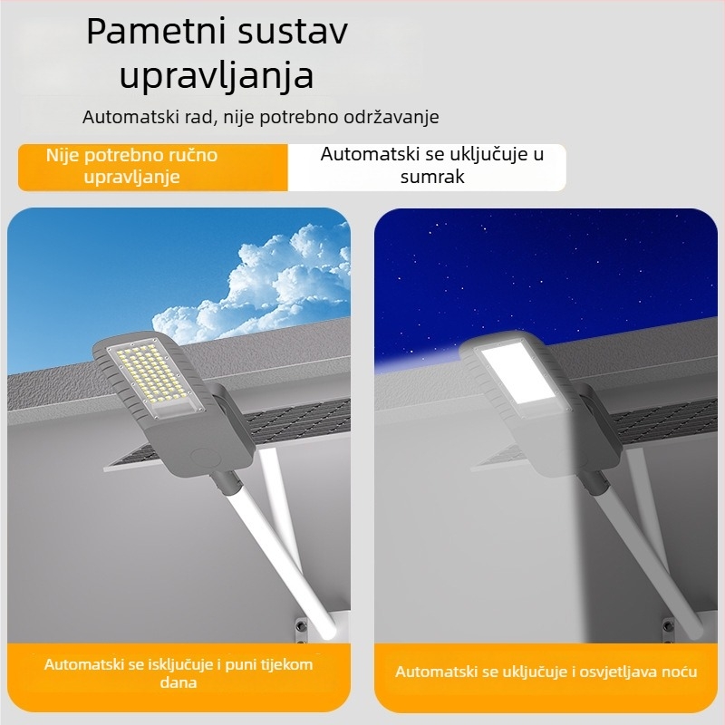 Solarni LED reflektor za vanjsku upotrebu, IP65 vodootporan, 60W, 3.2V, Model 0160