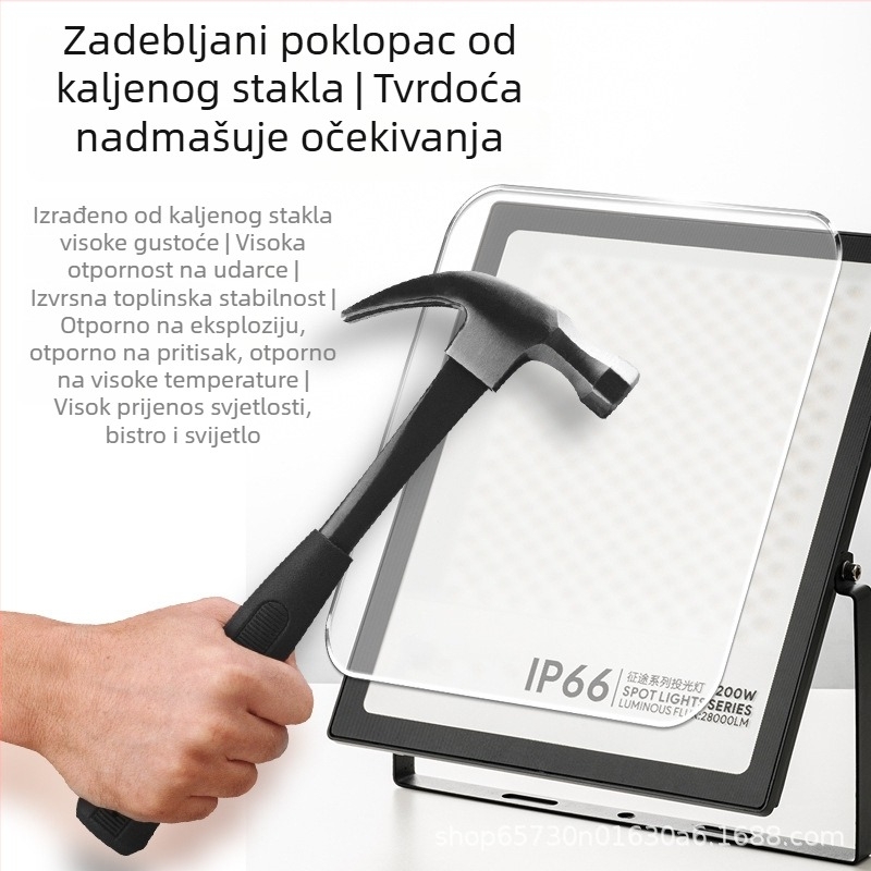 Vanjski vodootporni LED reflektor za reklamne projekte i javnu rasvjetu — stadioni, trgovi, radionice