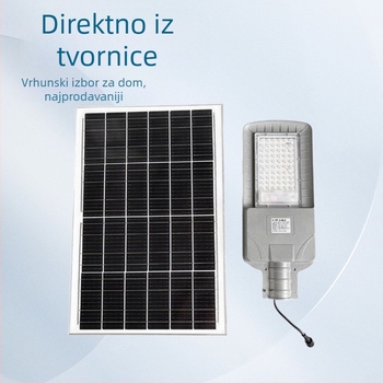 Solarni LED reflektori za vrt s panelom, 60W, automatsko uključivanje noću, vanjsko osvjetljenje