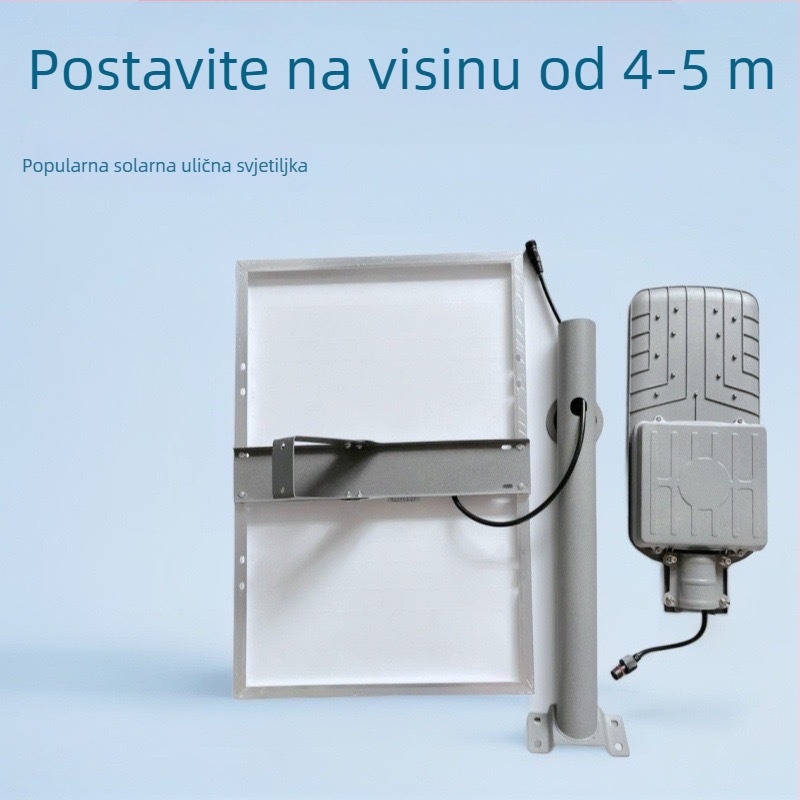 Solarni LED reflektori za vrt s panelom, 60W, automatsko uključivanje noću, vanjsko osvjetljenje