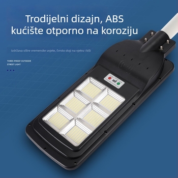 Solarna LED vanjska rasvjeta za dvorište i vrt s detekcijom pokreta i daljinskim upravljačem