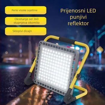 LED eksplozijski otporan vanjski floodlight za kampiranje, vodootporan, prenosan, punjiv
