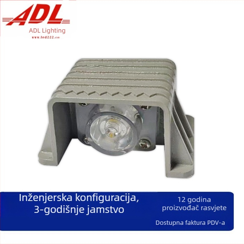 LED rasvjeta za šetnicu i stepenice s vanjskim DMX512 upravljanjem i senzorom pokreta za kulturno-turističku stazu