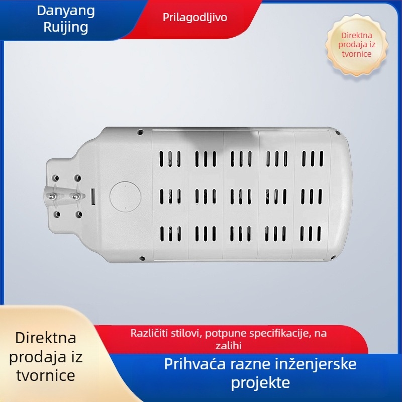 Solarna ulična LED svjetiljka s modulnim kompletom za ruralna područja, visina stupova 4/6/8 m