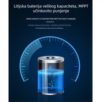 Solarni LED reflektor za vanjsku upotrebu IP65, vodootporan, rasvjeta cesta i dvorišta