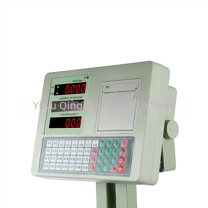 Digitalna platformska vaga 100-300-500 kg, trgovačka elektronička vaga, precizno vaganje, dimenzije 30×40 cm, 40×50 cm, 45×60 cm
