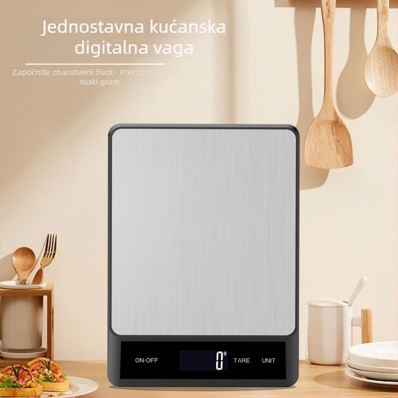 Kuhinjska elektronička vaga za komercijalnu upotrebu, 5 g–15 kg, model K-26