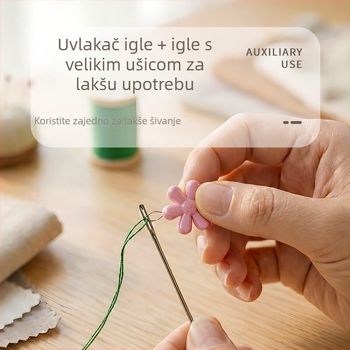 Magnetski šivaći komplet za kućnu upotrebu, visokokvalitetni novi praktični set za šivanje za vjenčanja, prijenosni luksuzni set za šivanje i popravak