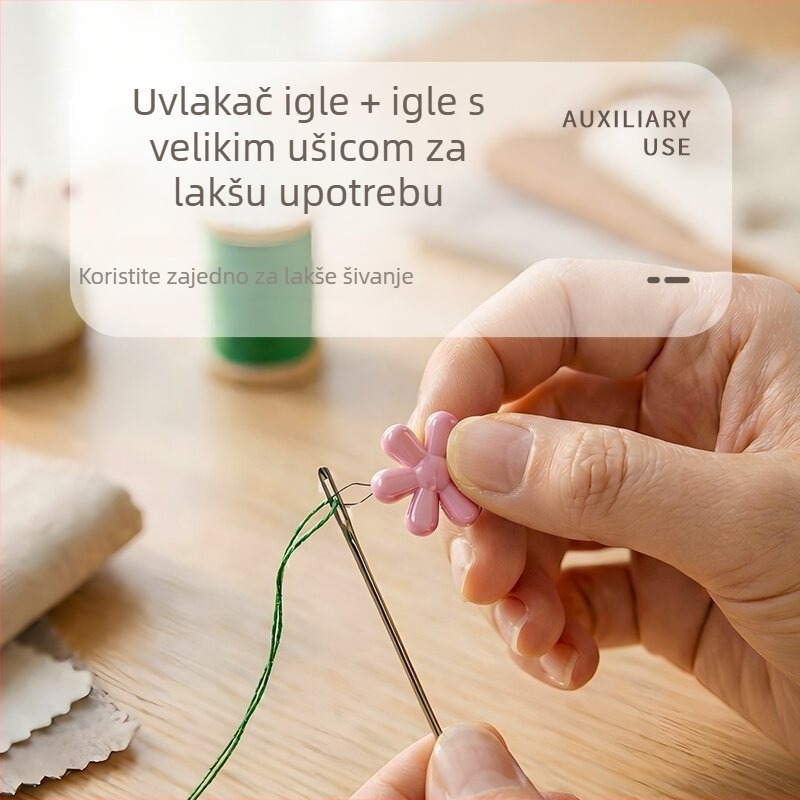 Magnetski šivaći komplet za kućnu upotrebu, visokokvalitetni novi praktični set za šivanje za vjenčanja, prijenosni luksuzni set za šivanje i popravak