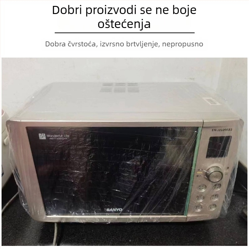 Prozirni zaštitni poklopac za posudu za rižu i pladanj za mikrovalnu – ekstra velike veličine, debeli štitnici od prašine i kukaca