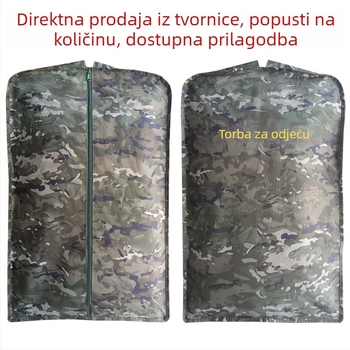 Kamuflažni navlaka za kapute i kostime s čvrstim okvirom, debeli, prašno- i vlagootporan, plava vrećica za odlaganje odjeće na vješanje