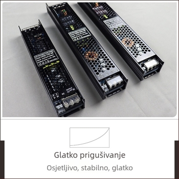 DALI 0-10V dimmable LED magnetsko tračničko svjetlo s napajanjem konstantnog napona, 48V 150W
