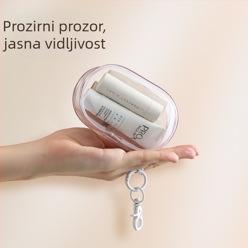 FaSoLa prozirna torbica za kabeli za putovanje — višenamjenski organizator za kabeli i punjače
