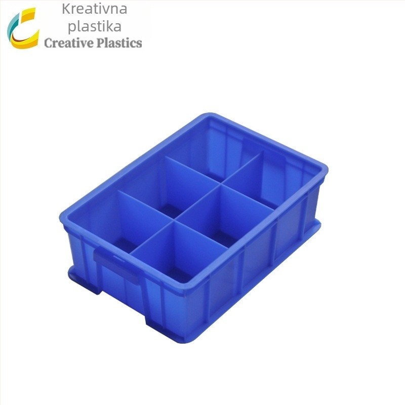 HDPE debelo podijeljena kutija za elektroničke komponente, vodootporna i čvrsta kutija za pohranu