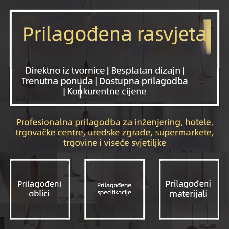 Downlighti, spotovi, panel svjetla, ugrađena stropna svjetla, serija za površinsku montažu