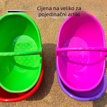 Ručni poljoprivredni koš za raspršivanje gnojiva, veliki koš za branje povrća i voća, debeli plastični odvodni koš za kućnu upotrebu