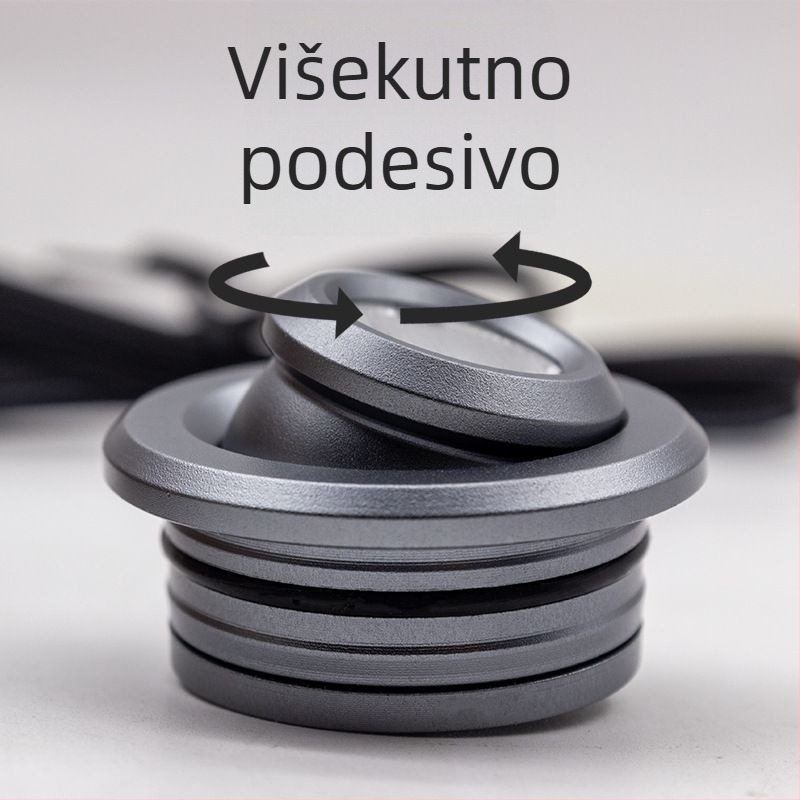 Ugradbeni LED reflektor niskonaponski DC12/24V s prilagodljivim kutovima za hodnike i dnevne sobe