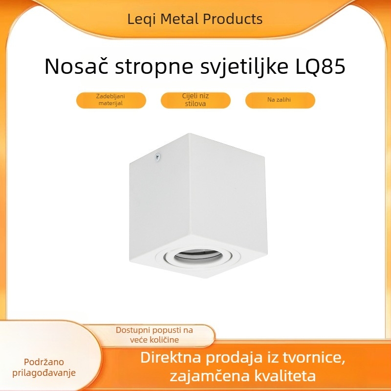 LED površinski montirani spot za dnevni boravak i hodnik, anti-glare downlight s jednim glavom