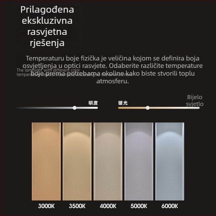 LED downlight s dubokim kupolom, anti-sjaj, visok CRI, ugrađeni stropni svjetlosni