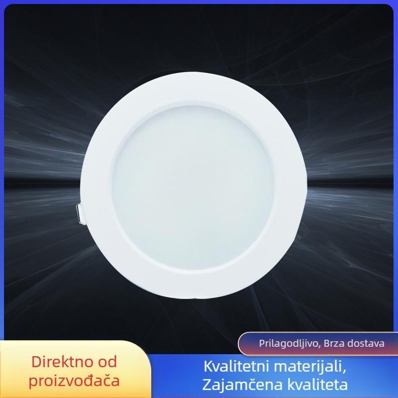 LED downlight s ultra-tankim panelom, ugrađeni, 2,5 inča (7W/9W) i 4 inča (12W/20W), dnevni boravak