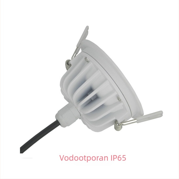 LED ugradna downlight svjetiljka, širok raspon napajanja, vodootporna, otporna na vlagu, anti-zamagljivanje, pogodna za kupaonicu i kuhinju, 5W–24W