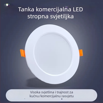 LED downlight izuzetno debeli, 2,5 inča, 3W/5W/7W, integrirano visokokvalitetno svjetlo za zid i strop, reflektor protiv magle
