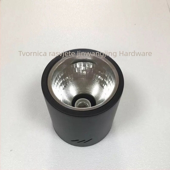 Tradicionalni površinski LED downlight s E27 utičnicom — veličine 3,5in, 4in, 5in, 6in, 8in; bez bušenja otvora; s visećim kabelom